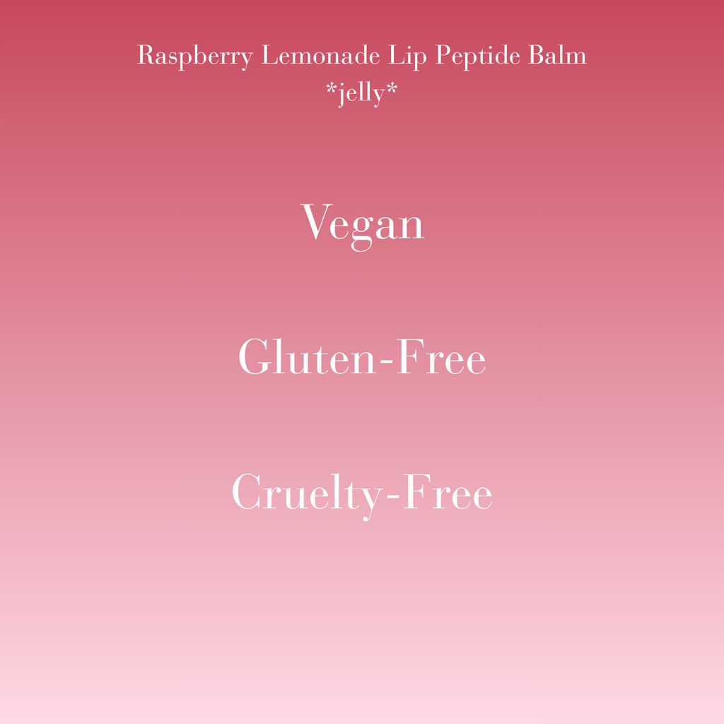 Jelly Lip Peptide Balm - Raspberry Lemonade