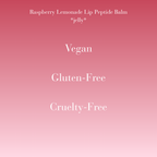 Jelly Lip Peptide Balm - Raspberry Lemonade